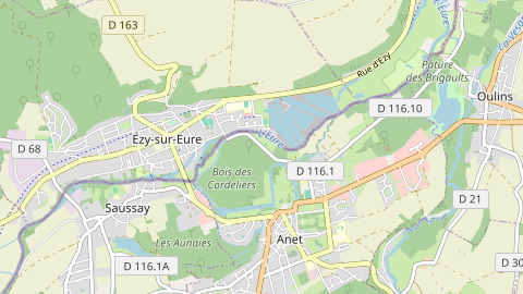Carte de localisation de l'évènement