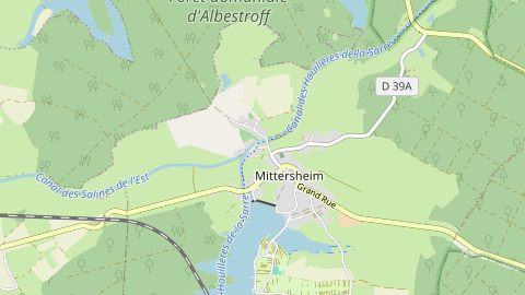 Carte de localisation de l'évènement