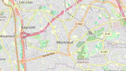 Carte de localisation de l'évènement