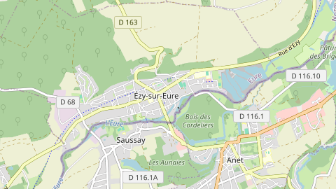 Carte de localisation de l'évènement