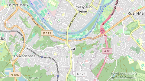 Carte de localisation de l'évènement