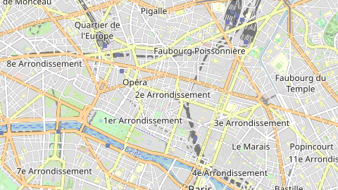 Carte de localisation de l'évènement