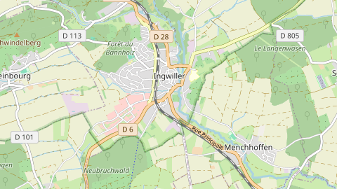 Carte de localisation de l'évènement
