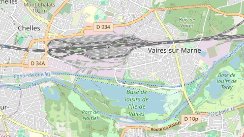 Carte de localisation de l'évènement