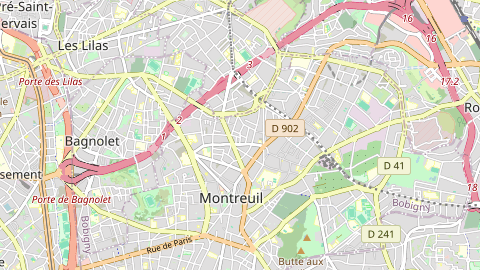 Carte de localisation de l'évènement