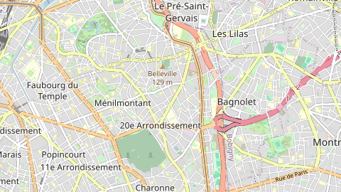 Carte de localisation de l'évènement