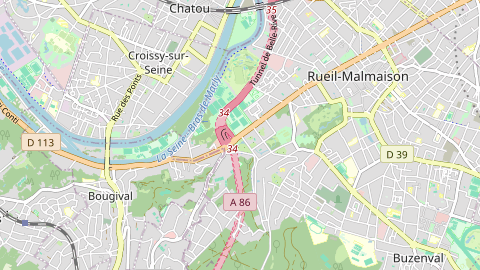 Carte de localisation de l'évènement