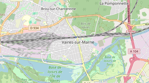 Carte de localisation de l'évènement