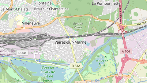 Carte de localisation de l'évènement