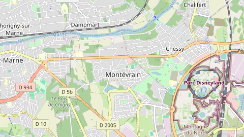 Carte de localisation de l'évènement