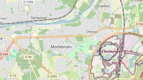 Carte de localisation de l'évènement