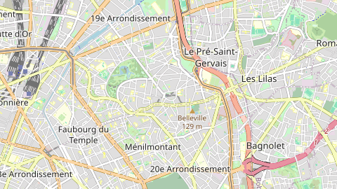 Carte de localisation de l'évènement