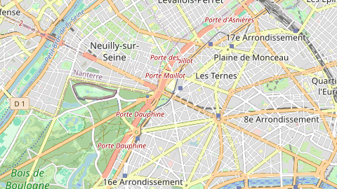 Carte de localisation de l'évènement