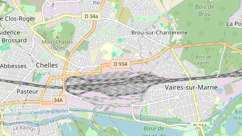 Carte de localisation de l'évènement