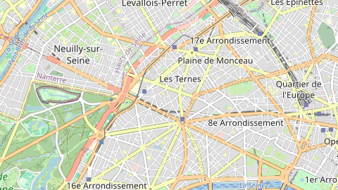 Carte de localisation de l'évènement