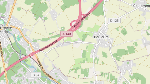 Carte de localisation de l'évènement