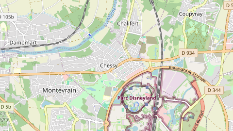 Carte de localisation de l'évènement