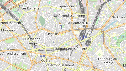 Carte de localisation de l'évènement