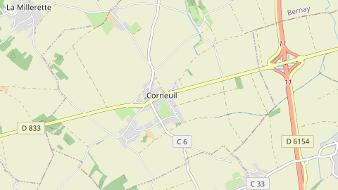 Carte de localisation de l'évènement