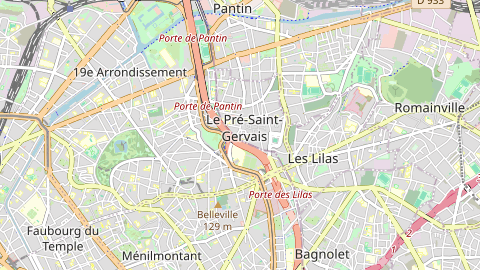 Carte de localisation de l'évènement