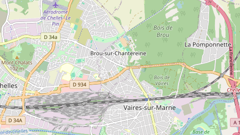 Carte de localisation de l'évènement