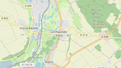 Carte de localisation de l'évènement