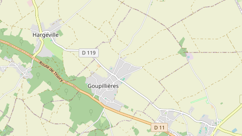 Carte de localisation de l'évènement