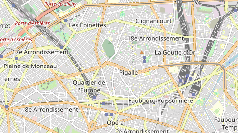 Carte de localisation de l'évènement
