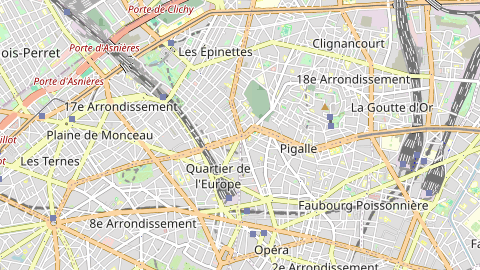 Carte de localisation de l'évènement