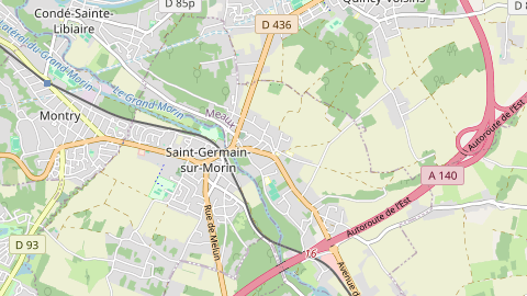 Carte de localisation de l'évènement