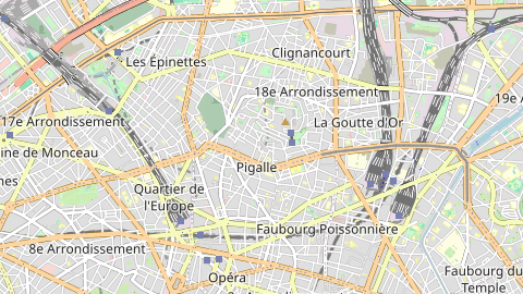 Carte de localisation de l'évènement