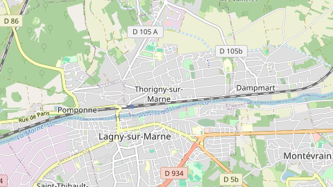 Carte de localisation de l'évènement
