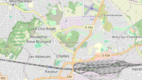 Carte de localisation de l'évènement