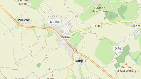 Carte de localisation de l'évènement