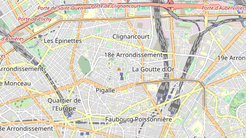 Carte de localisation de l'évènement