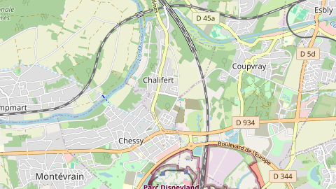 Carte de localisation de l'évènement