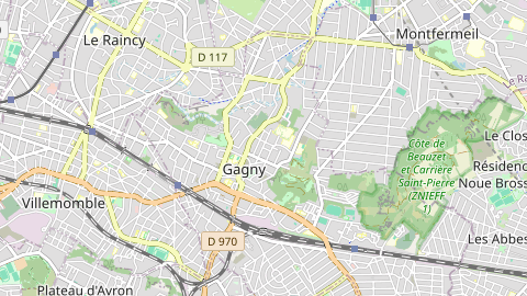 Carte de localisation de l'évènement