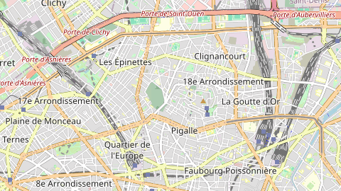 Carte de localisation de l'évènement