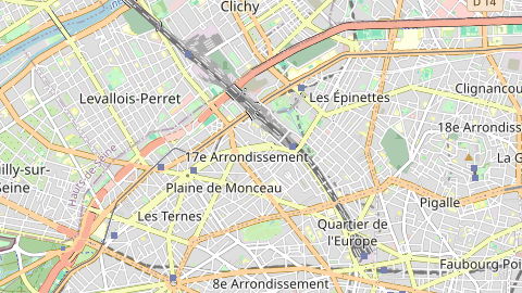 Carte de localisation de l'évènement