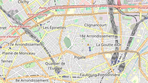 Carte de localisation de l'évènement