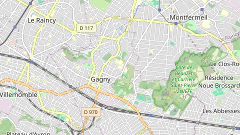 Carte de localisation de l'évènement