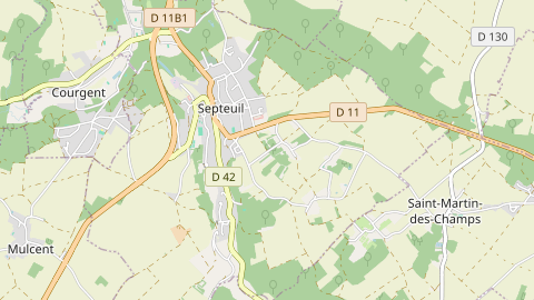 Carte de localisation de l'évènement