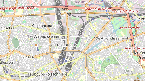 Carte de localisation de l'évènement