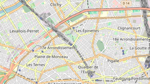 Carte de localisation de l'évènement