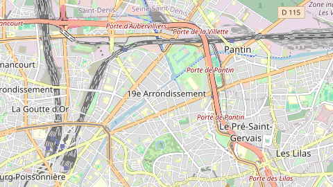 Carte de localisation de l'évènement