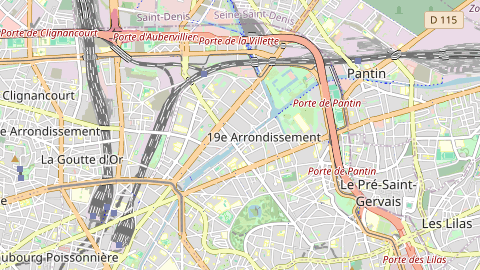 Carte de localisation de l'évènement