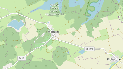 Carte de localisation de l'évènement