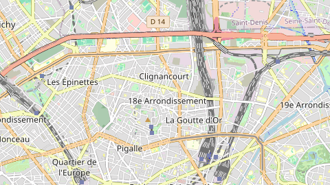 Carte de localisation de l'évènement