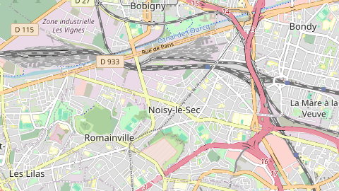 Carte de localisation de l'évènement