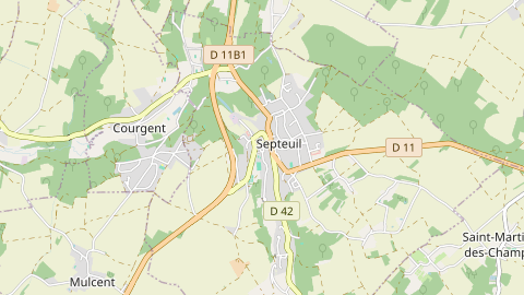 Carte de localisation de l'évènement